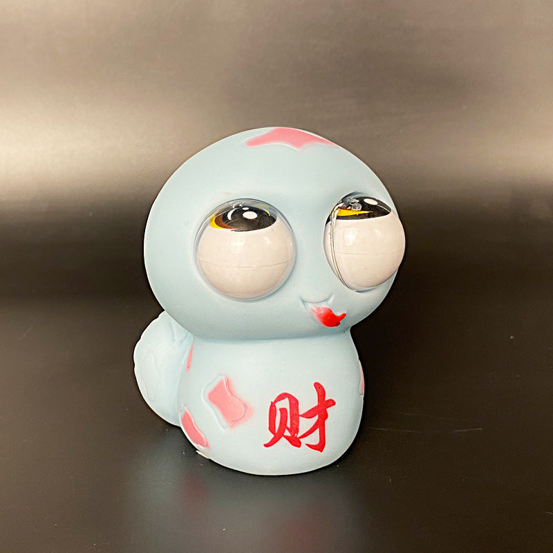 🔥Hity prodejů🔥Hračka na úlevu od stresu Pop-Eyed Dragon - Stlačitelná figurka draka s vyvalenýma očima