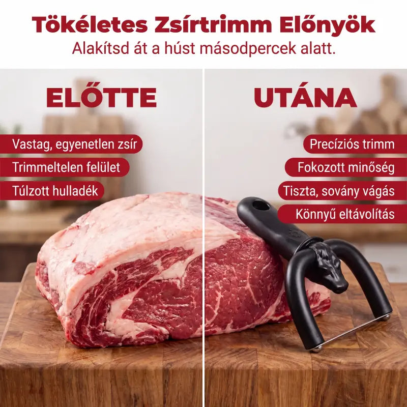 🥩🔥Kézi zsíreltávolító marha- és sertéshúshoz - Egészségesebb főzés, könnyedén eltávolítja a felesleges zsírt