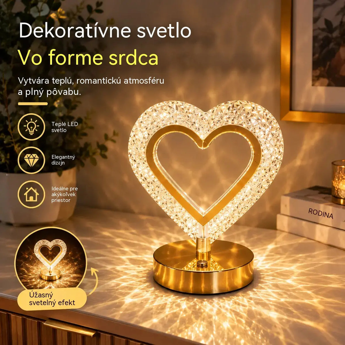 📢📢 Zľava 50 %! ✨ Sklenené nočné svetlo s geometrickým dizajnom: dotykové ovládanie, 3 farby, nabíjanie cez USB, 🏠 útulné osvetlenie spálne.