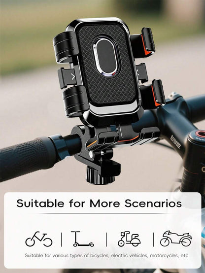 Soporte antivibraciones para el móvil para moto y bicicleta