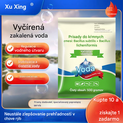 🐟🌊🔬500g Prémiový prášok do jazierka | Čistič vody a kontrola rias 🐟🌊🔬