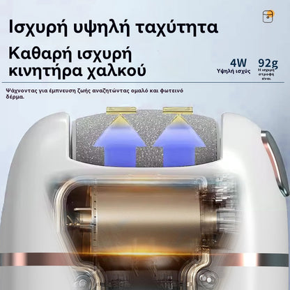 🔥【Αγοράστε 1 και πάρτε 1 δωρεάν】🔥Νέα φορητή μίνι λίμα ποδιών, ηλεκτρική λίμα ποδιών για την αφαίρεση νεκρού δέρματος και το τριμάρισμα των ποδιών.