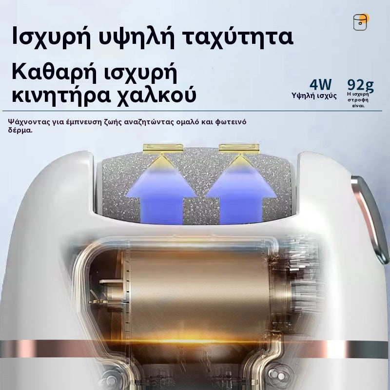 🔥【Kúpte 1 a získajte 1 zadarmo】🔥Nová prenosná mini rašpľa na nohy, elektrická rašpľa na nohy na odstránenie odumretej kože a úpravu chodidiel.