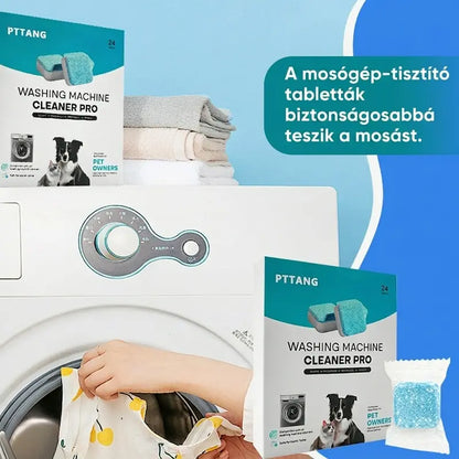 【💦Egyet fizet kettőt kap】✅Výkonné tablety na čištění bubnu pračky – dezinfikují a ničí bakterie
