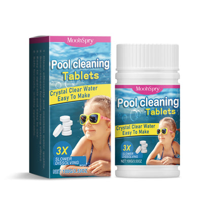 🔥【Kupite 1, dobite 1 gratis】🏊‍♀️💧Tablete za čiščenje bazenov za čisto in prozorno vodo.