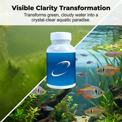 🐟【300 kapslí】💧Šumivé tablety na čištění vody v akváriích a jezírkách🔥