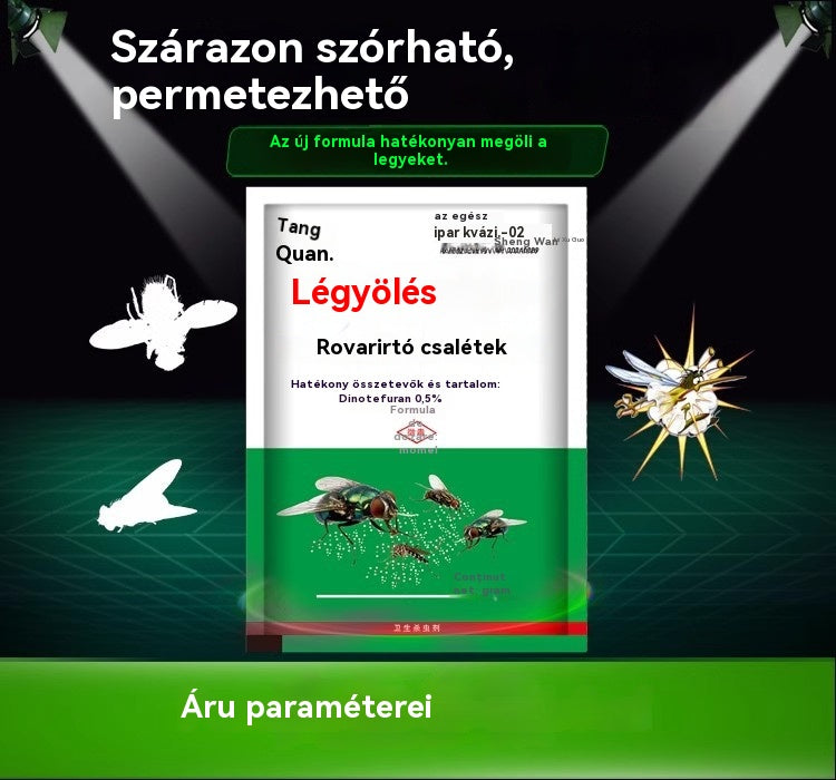 🦟【10 zacskó】 🦟Gazdasági legyek irtó spray rovarirtó, szagtalan, szúnyogirtó gyógyszer, háztartási használatra