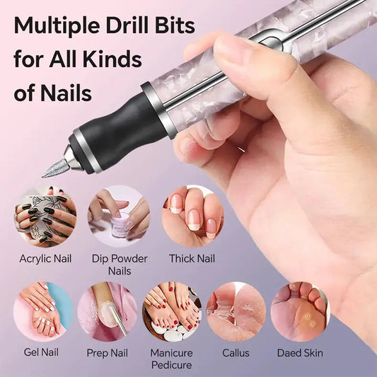 💅👍Elektromos körömreszelő onychomycosis kezelésére