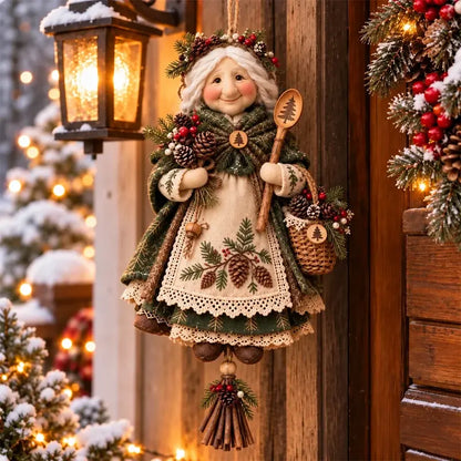🎄❤️Roztomilá, praktická a přenosná dekorace „Good Luck Granny“ – dodá špetku hřejivé atmosféry.