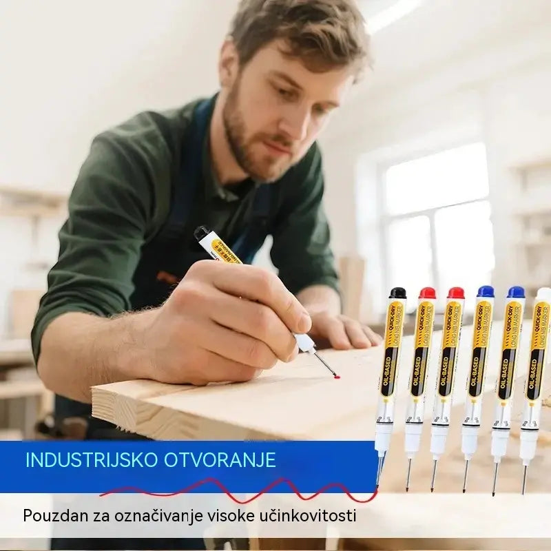💯10 darab ⚽Precíz, gyorsan száradó olaj alapú markerek
