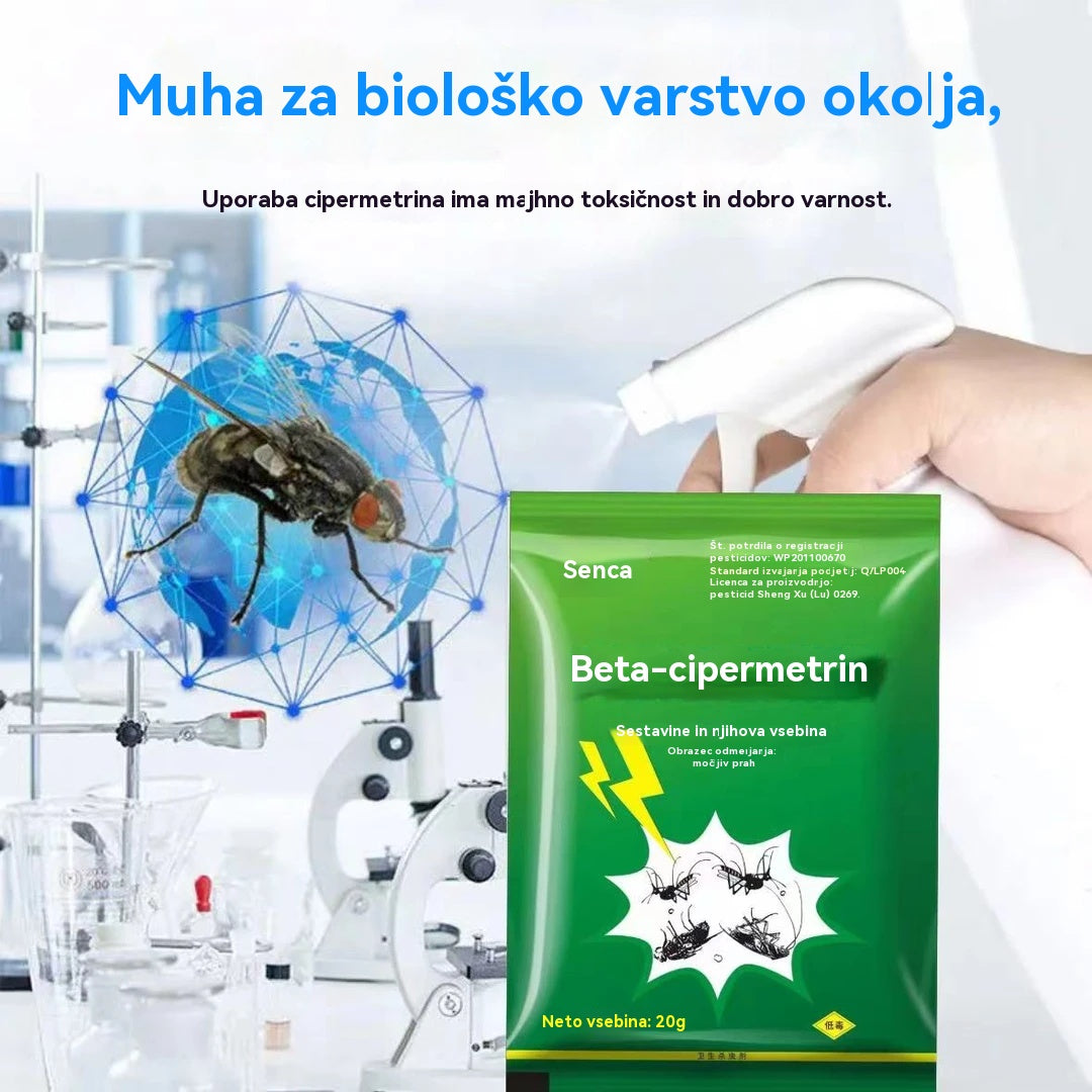 🦟【5 vrečk】❤️Posebej zasnovano za uničevanje komarjev in muh na kmetijah, eno pakiranje ubije bolhe/kobilice/ščurke/muhe/komarje!