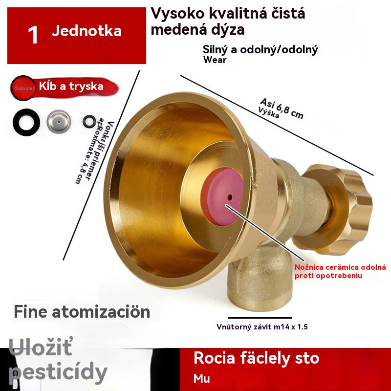 🔥Kúpte jeden, druhý dostanete zadarmo🔥💦Nastaviteľná mosadzná zavlažovacia tryska pre poľnohospodársky postrekovač 🌾