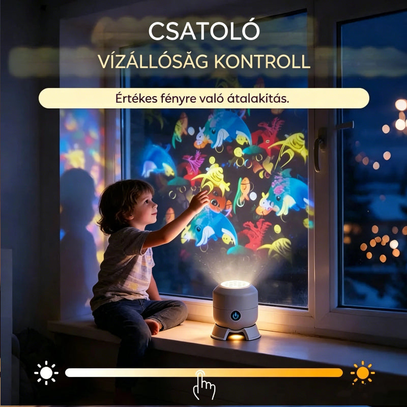 💖🌙2026 Dinamikusan Forgó LED Projektorlámpa! ☁️🔥✨