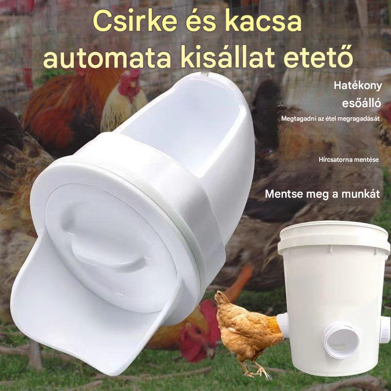 🐓[Szúrószerszám +5 etető] Automata etető csirkék, kacsák és libák számára