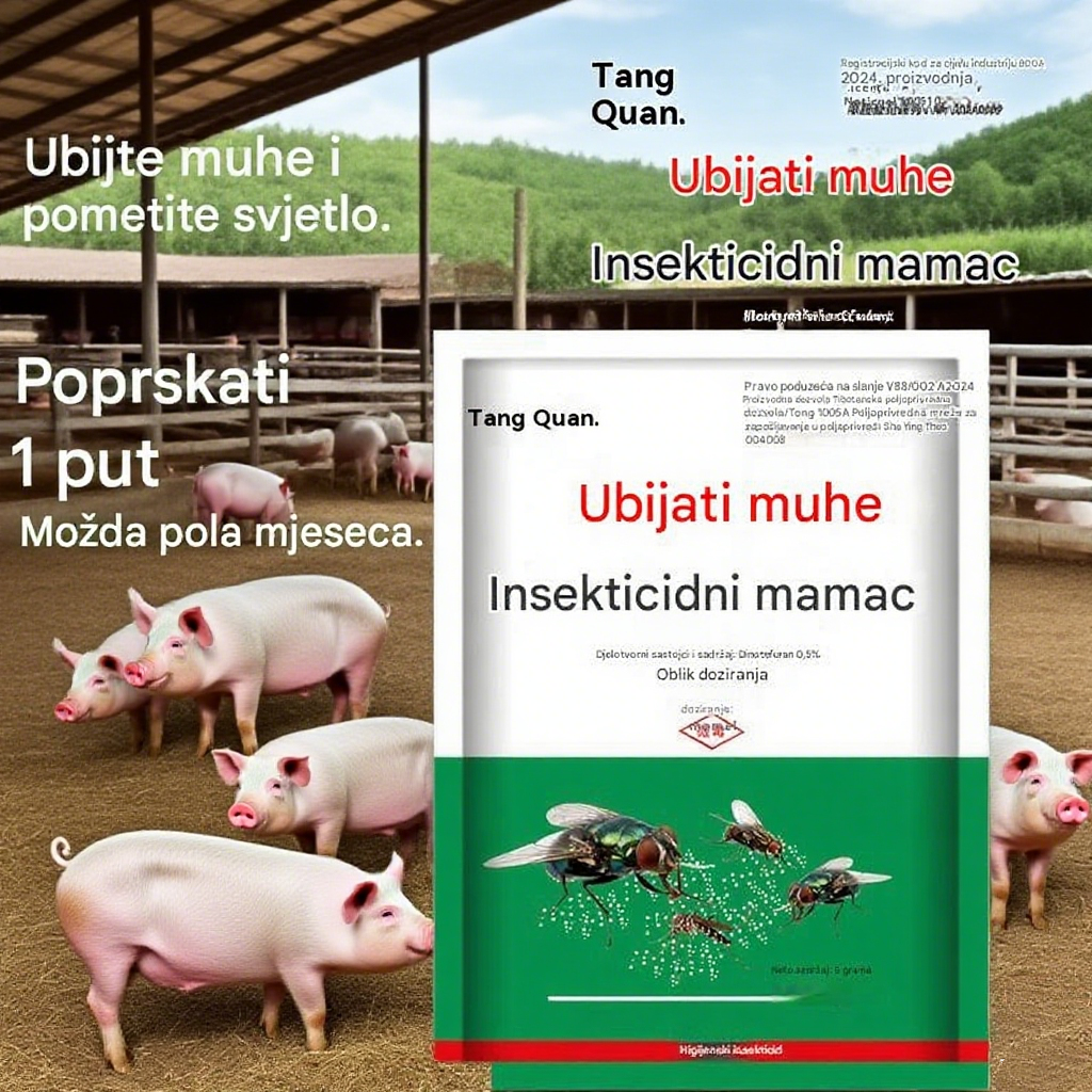 🦟【5 vrećica】 🦟Insekticid za ubijanje muha, bez mirisa, lijek protiv komaraca, za kućnu upotrebu