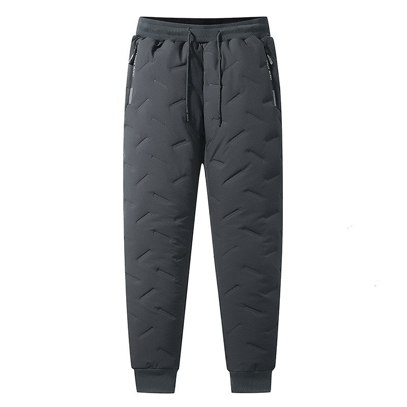 [L-7XL, 45-125kg] Téli polár és vastag báránygyapjú nadrág, vízálló, meleg és kényelmes