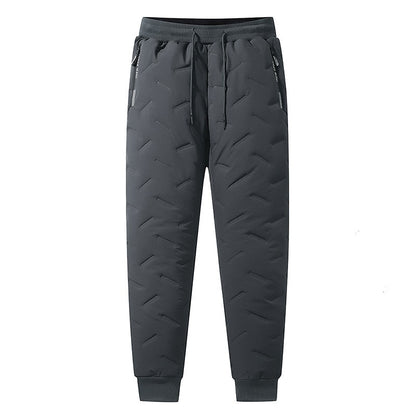 [L-7XL, 45-125kg] Téli polár és vastag báránygyapjú nadrág, vízálló, meleg és kényelmes
