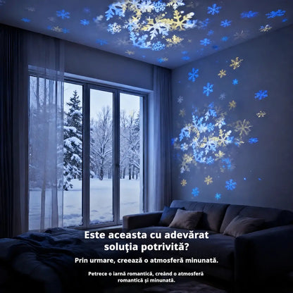 💖🌙 [Féláron] Forgó LED-es vetítőlámpa, 2026-os modell ☁️🔥✨