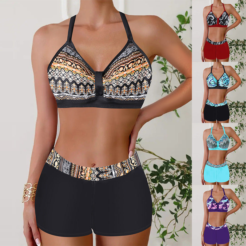 🏖️👙【S-5XL】🌴 Kupaći kostim s printom, savršen za odmor na plaži - brzo se suši, udoban je i prozračan ✨