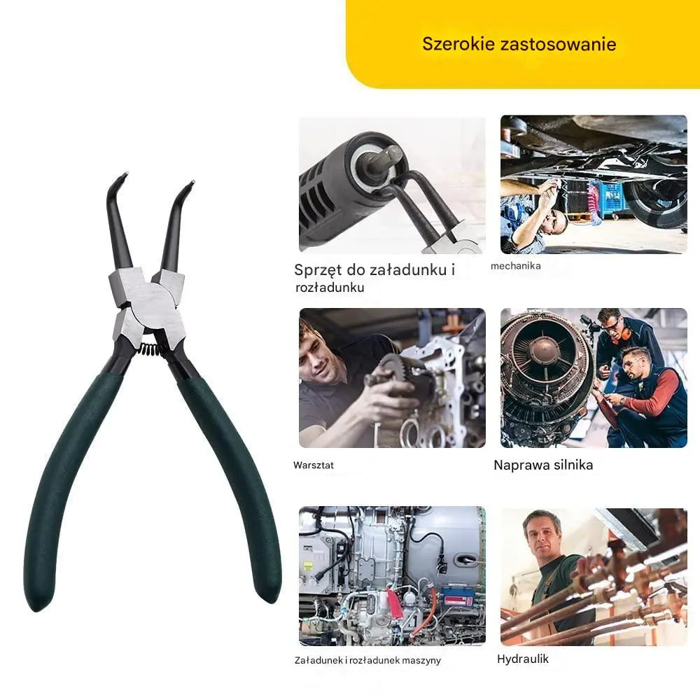 🧰 [4-częściowy zestaw] Specjalny zestaw szczypiec samochodowych, szczypce do rur olejowych, szczypce do usuwania samochodowych przewodów paliwowych, zaciski do przewodów olejowych, specjalne narzędzia do usuwania filtrów rur benzynowych