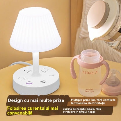 💡🔥Kupte 1 a získejte 1 zdarma🔥Multifunkční noční světlo s integrovanou prodlužovací šňůrou: praktické, elegantní a šetří místo!