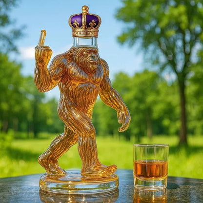Whiskey palackkészlet vicces dizájnnal (300-330ml)｜10 kreatív és eredeti modell｜Eredeti ajándék és stílusos bárdekoráció