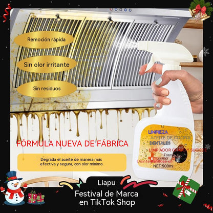 Desengrasante de cocina, limpiador de campanas extractoras de alta resistencia