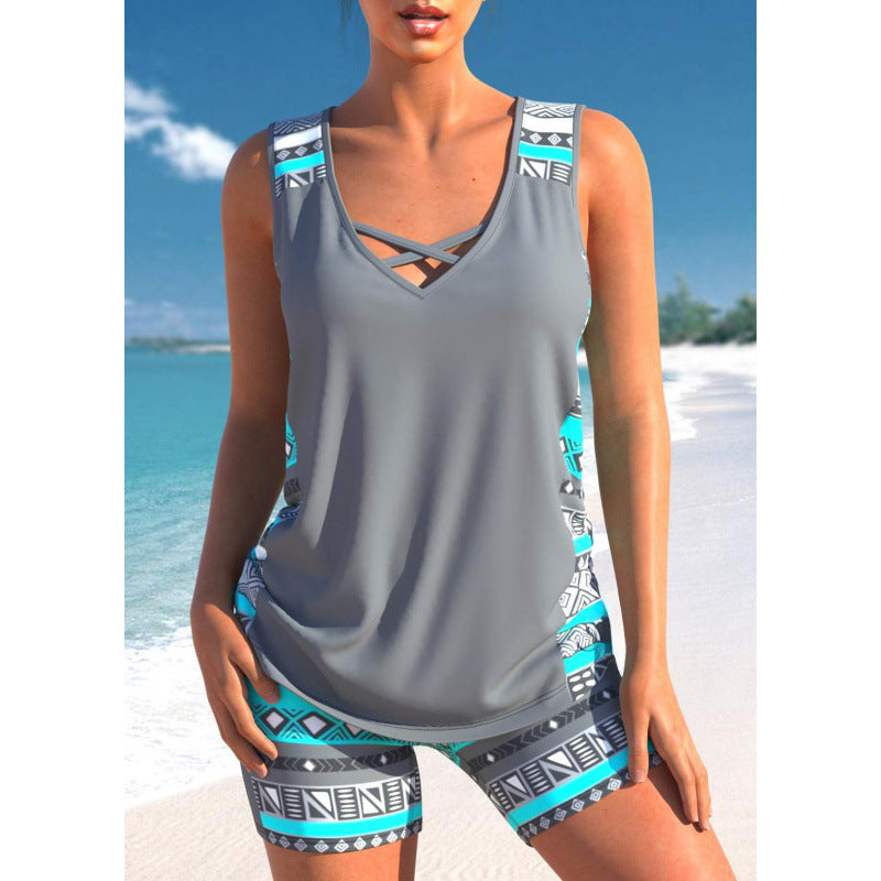 👙【S-5XL】Dvodelne športne kopalke za ženske