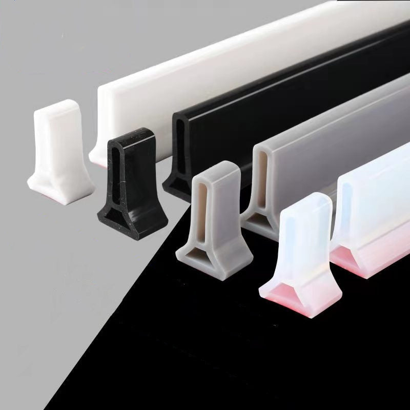 【😍 Ponuka s obmedzenou platnosťou】100 cm 26 eur】🌊🌊【Silikónová lišta blokujúca vodu pre suchú a mokrú separáciu