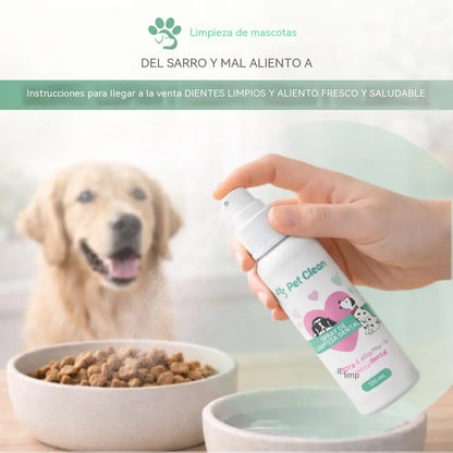 🐶🐱【Compra 1, llévate 1 gratis】Spray limpiador bucal y dental para mascotas