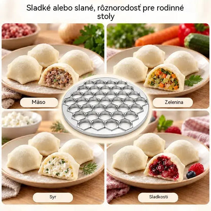 🥟 Pripravte pirohy či pelmene za pár sekúnd! Forma na 37 kusov · Jedným stlačením získate 37 rovnakých kúskov · Efektívne, rýchle a ľahko sa čistí!