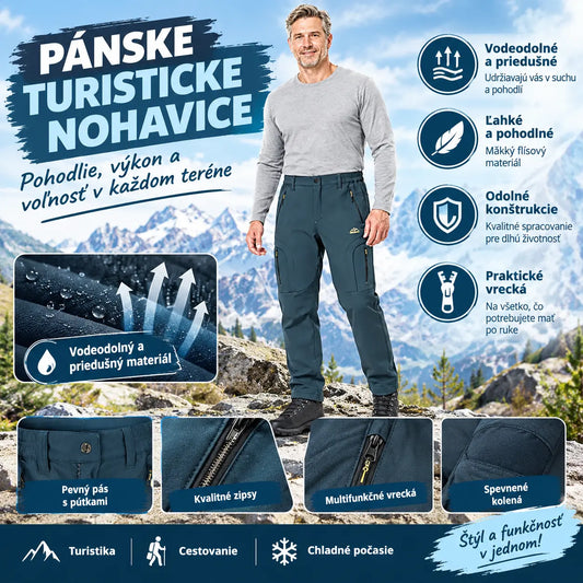 🔥【M-6XL】Rýchlo schnúce strečové, nepremokavé a oderuvzdorné priedušné nohavice do exteriéru