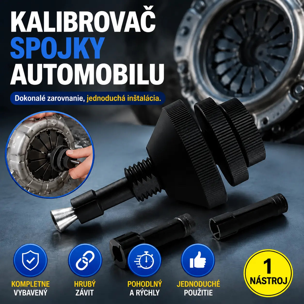 🔧 Nástroj na nastavenie spojky auta | Rýchlejšia a presnejšia inštalácia