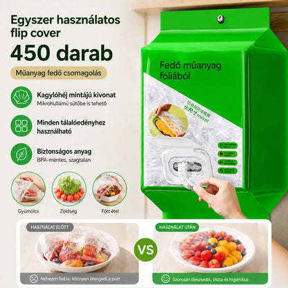 🥗✨ 450 darab = egy évre elegendő/9900 Forint | Rugalmas fedők tányérokhoz, tálakhoz és edényekhez