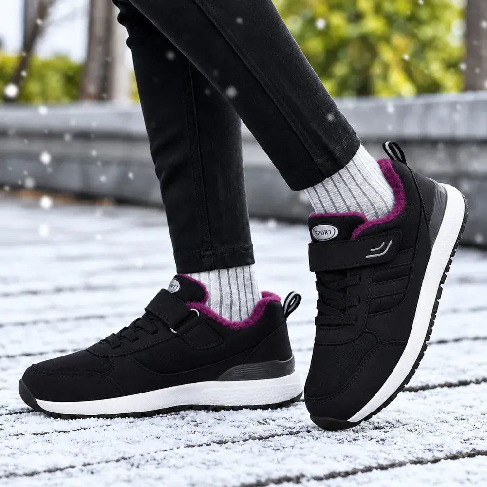 Télre tökéletes! Belső szőrme béléses meleg cipő, nem fázik többé a lábad! ❄️🔥👟