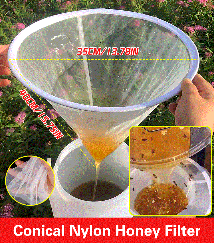 🐝 Medový filtr, filtrační tkanina na nečistoty, nezbytná pro včelařství