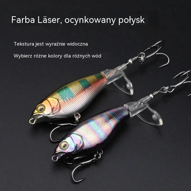 🐟🎣【6 sztuk】Przynęta w kształcie śmigła Bionic Minnow Tractor