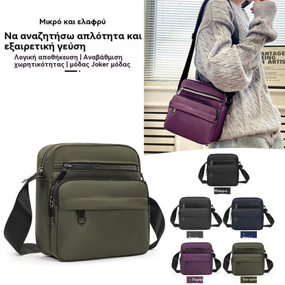 💟【Akce - snížení cen】👜2025 Malá dámská taška přes rameno s více přihrádkami, voděodolná pro dojíždění