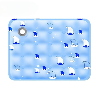 ❄️ Hűtse le kedvencét azonnal – Gyors vízaktivált hűtő jégmatrac (karcolásálló, szivárgásmentes) – Utánvétes 🐾🧊