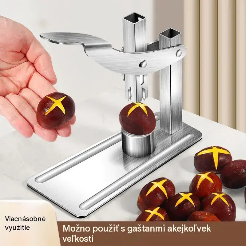 🥜💪Klip na orechy s rukoväťou - vyrobený z nehrdzavejúcej ocele, pripravený na použitie