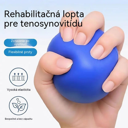 Ortopedska žoga za regeneracijo prstov in roke s fiksacijskimi obroči, pripomoček za krepitev moči in gibljivosti za starejše ali po kapi