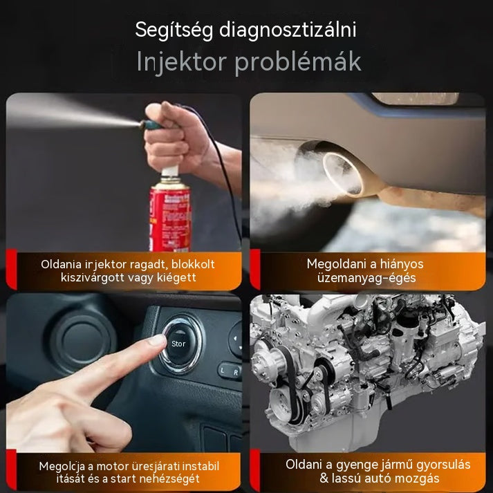 🔧⚡Professzionális 4 üzemmódú üzemanyag-befecskendező tesztelő és tisztító szerszám 😌