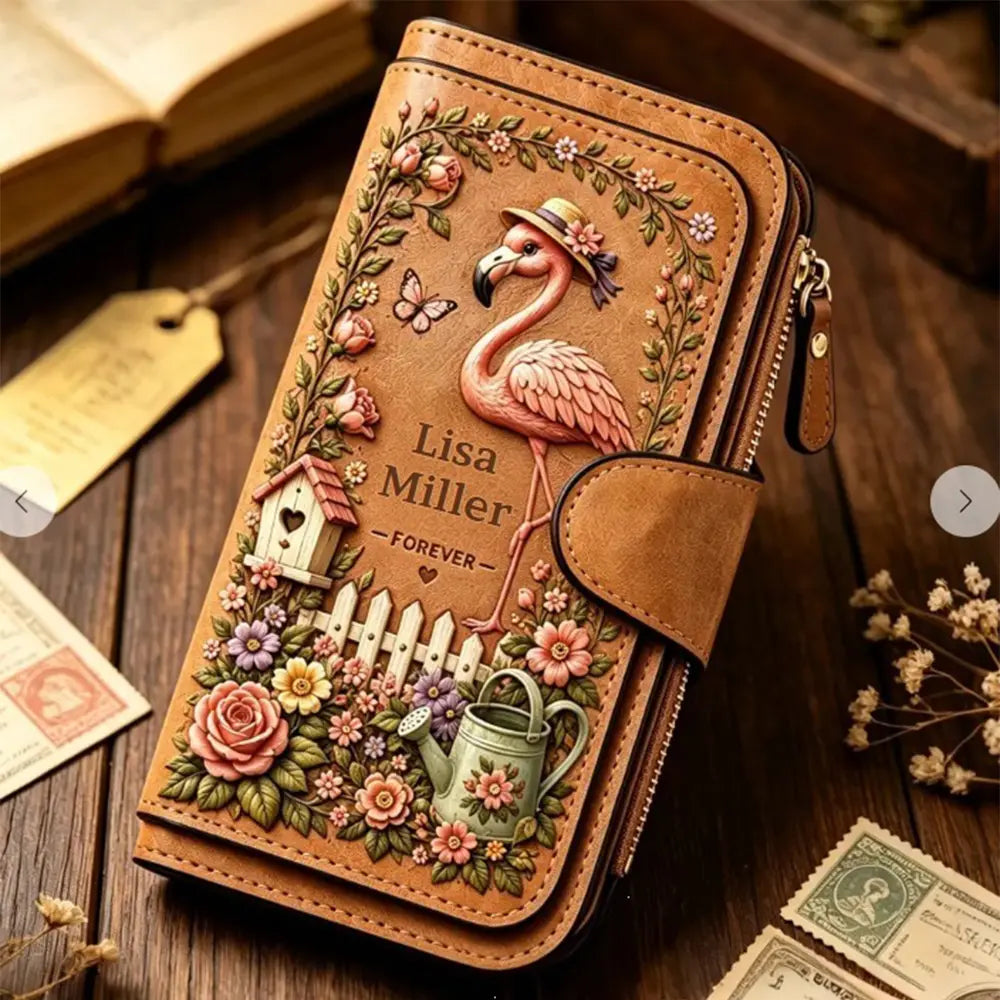 💰💰Personalizovaná peňaženka so záhradným motívom