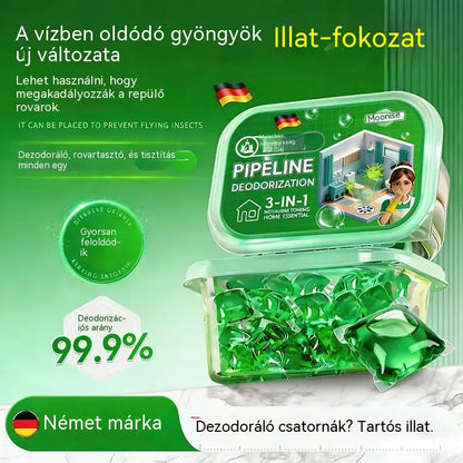 2 csomag (100 tabletta)  8300 Ft - 🔥🎉 Sikeres volt! 30 000 ember vásárolta meg 🎉. Bioenzimes kapszulák a lefolyók szagainak eltávolítására.