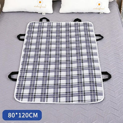 🛏️ Camilla multifuncional impermeable para traslado de pacientes: ¡5 capas de protección y asas para facilitar la transferencia! 🛡️👵