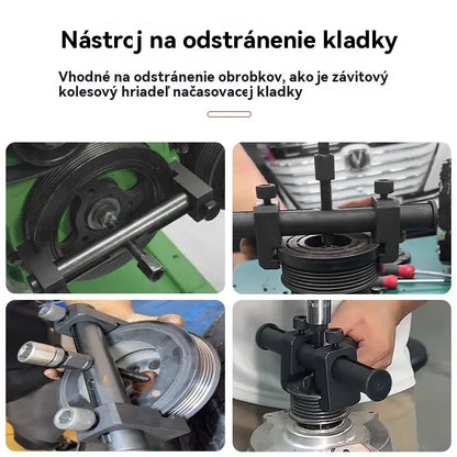 🚗🎁【Alat za skidanje navoja remenice radilice】alat za skidanje zamašnjaka motora
