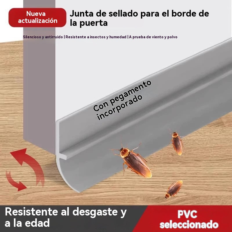 🚪2 kusy €24🔥Kúpte 1, získajte 1 zadarmo! 🔥 Tesnenie dverí z PVC – ✅Vodotesné a vetruvzdorné ✅Odpudzuje hmyz a hlodavce