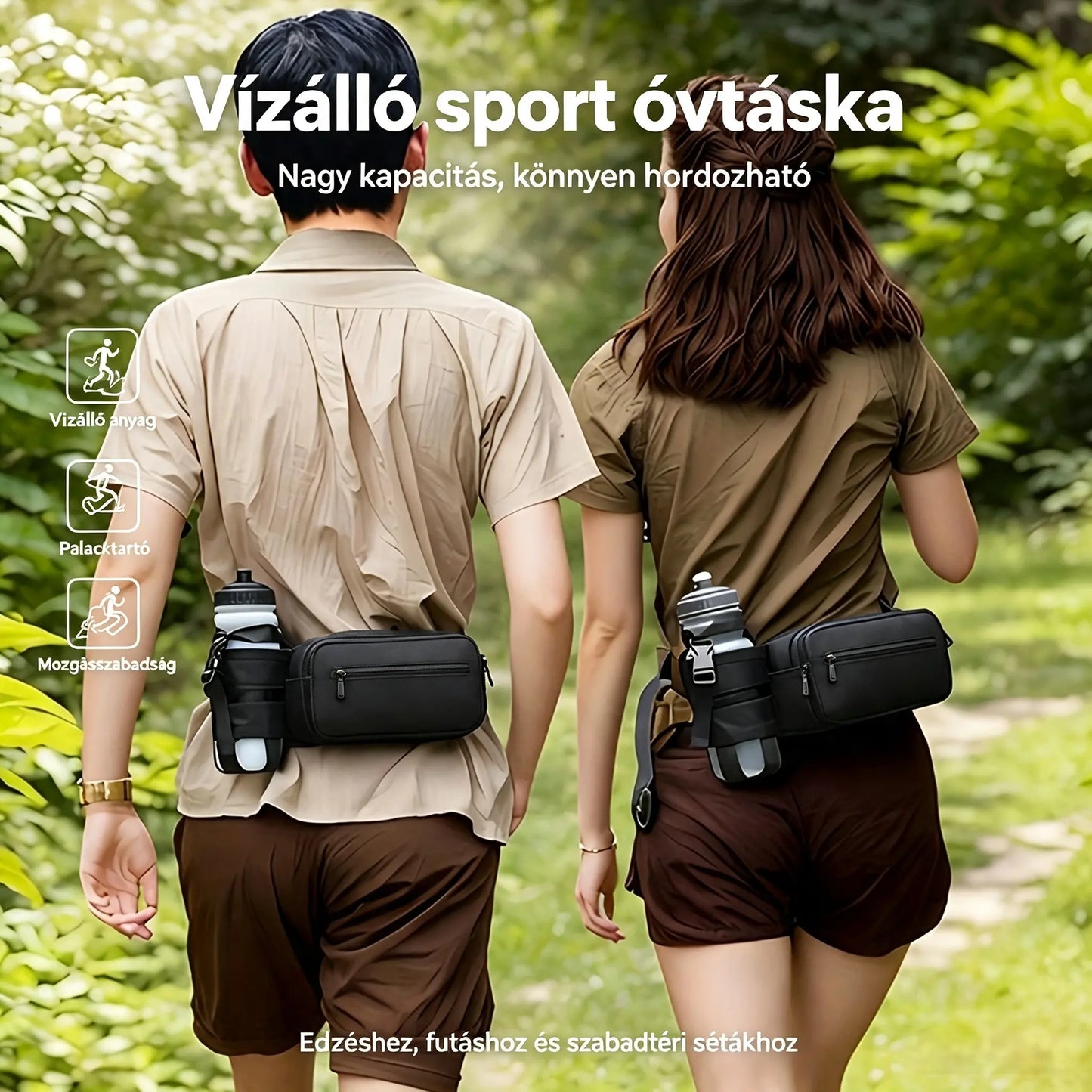 📿 IDEIG KORLÁTOZOTT AJÁNLAT: 50% KEDVEZMÉNY! 🌀2026 Új Sport Vízálló Övtáska