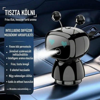 🚗【Hivatalos tanúsítvány】✅2026 Új autóillatosító dísz, Az autóval együtt indul és áll le, Intelligens szagsemlegesítés