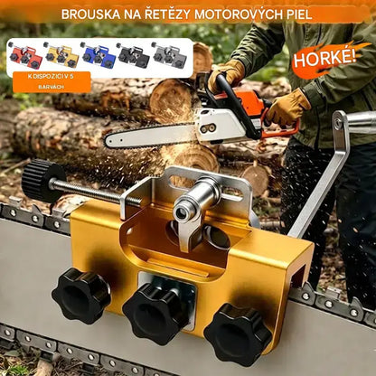 ⚙️ 2 az 1-ben kézi láncfűrészlánc-élező – 50% kedvezmény